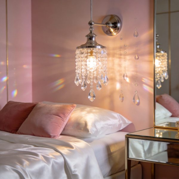 Crystal Accent Pendant Light