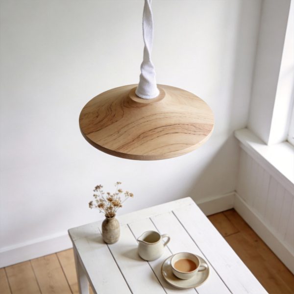 Scandi Wood Pendant Light